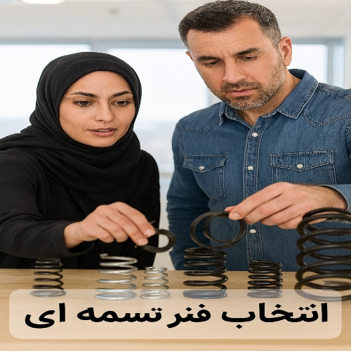 انتخاب فنر تسمه ای